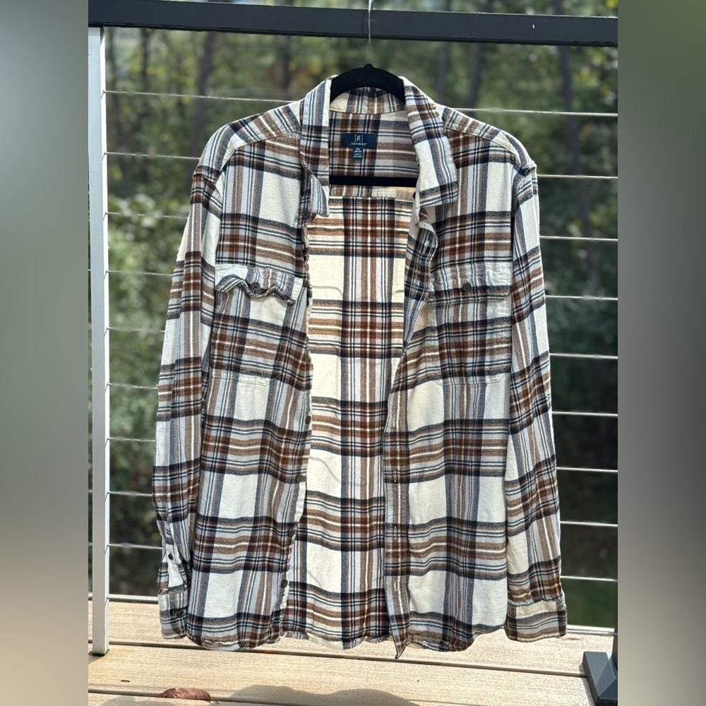 George Checkered Flannel Shirt 2XL